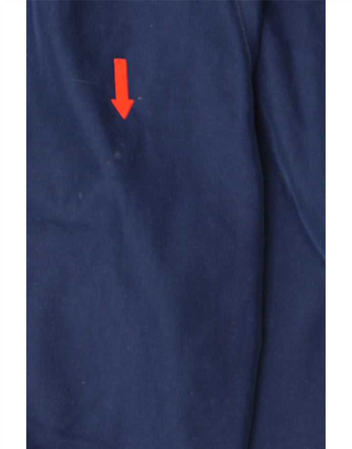 NIKE Womens Tracksuit Trousers US 8/10 Medium  Navy Blue Polyester Vintage Nike and Second-Hand Nike from Messina Hembry 