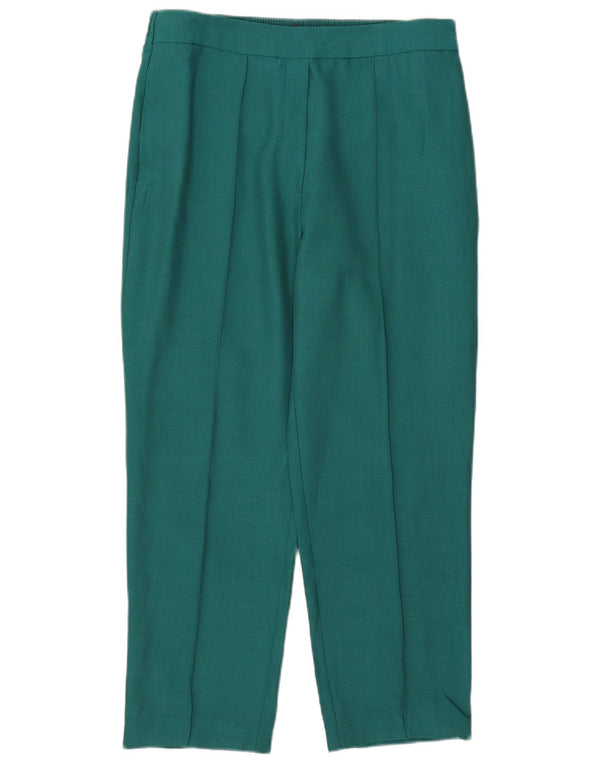 Pantaloni casual affusolati da donna Marks & Spencer UK 16 Large W34 L27 Blu