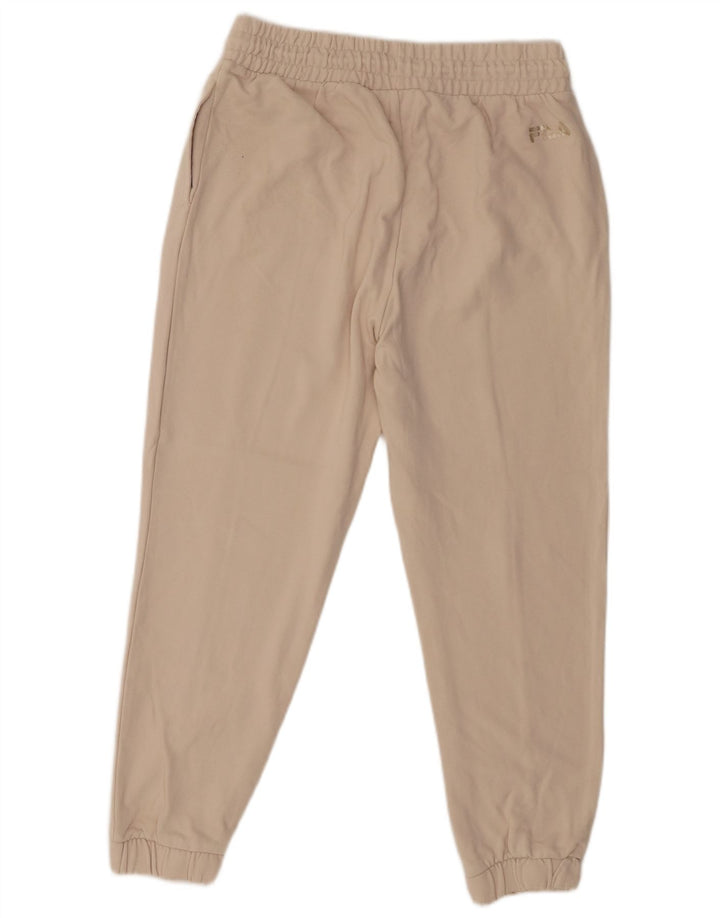 Pantaloni da tuta da uomo Fila Joggers in cotone beige medio
