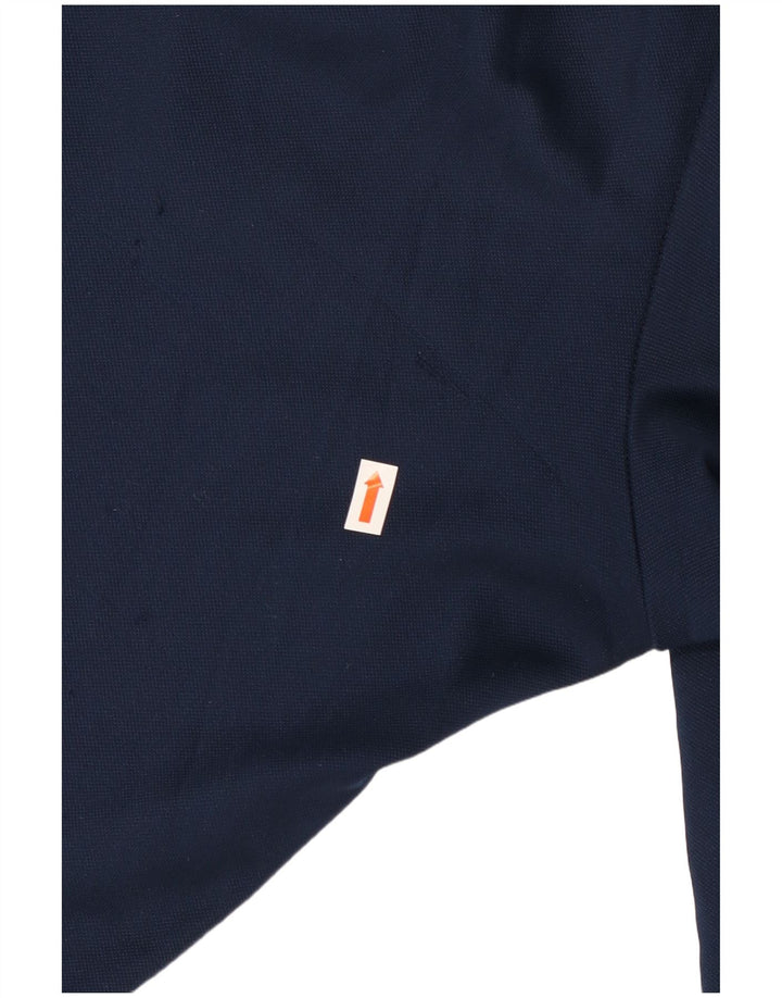 Pantaloni da tuta da uomo Adidas UK 40/42 Poliestere blu navy medio