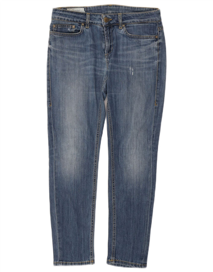 Jeans slim effetto consumato DONDUP da donna W29 L27 cotone blu