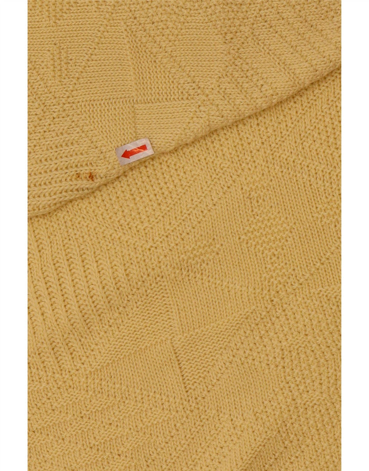 Maglione girocollo da uomo Mark Astor IT 52 Large Giallo geometrico