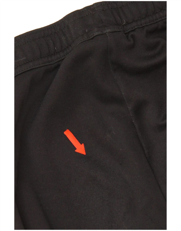 Pantaloni della tuta da donna Adidas UK 10 piccoli poliestere nero