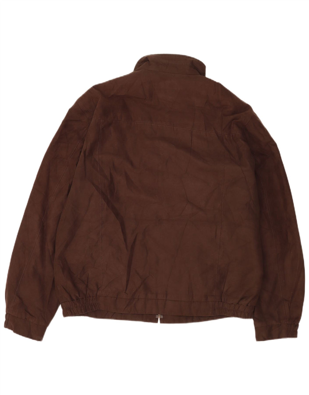 Giubbotto bomber da uomo Marks & Spencer UK 40 Large Marrone Poliestere