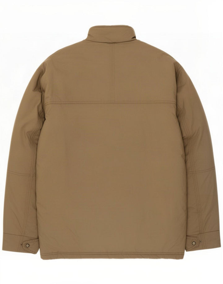Esprit Giacca utility da uomo UK 40 Large Marrone Nylon
