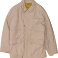 VINTAGE Mens Padded Jacket IT 50 Large Beige Vintage Vintage and Second-Hand Vintage from Messina Hembry 