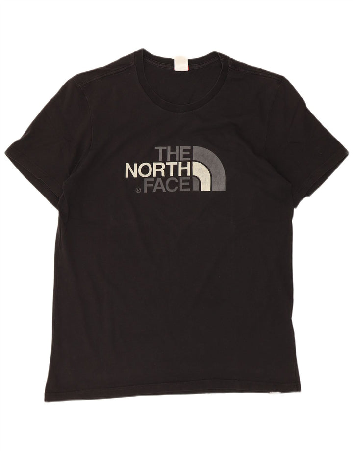 T-shirt grafica da uomo The North Face Top grande in cotone nero