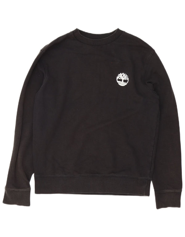 Felpa da uomo Timberland Maglione medio nero