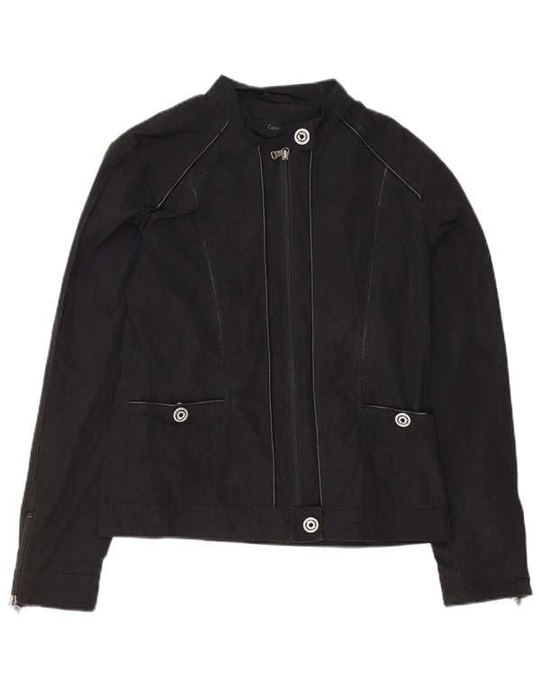Giubbotto bomber da donna Calvin Klein Jeans UK 16 grande nero
