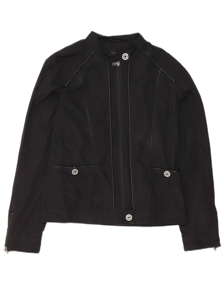 Giubbotto bomber da donna Calvin Klein Jeans UK 16 grande nero