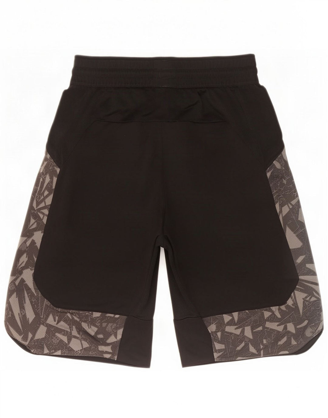 Pantaloncini sportivi da uomo Adidas piccoli poliestere geometrico nero