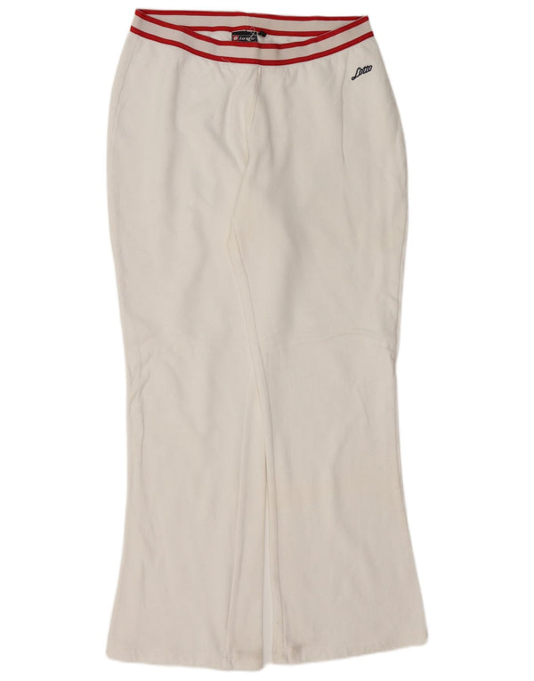 Pantaloni da tuta da donna LOTTO UK 14 Large Bianco