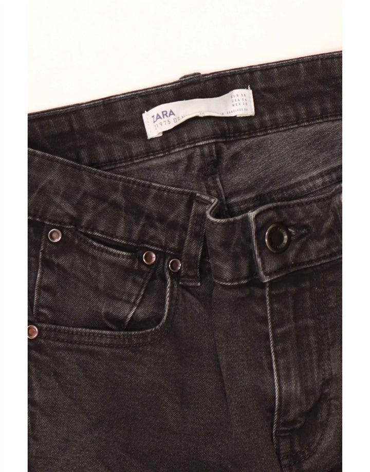 Jeans svasati da donna Zara EU 36 XS W26 L26 Nero