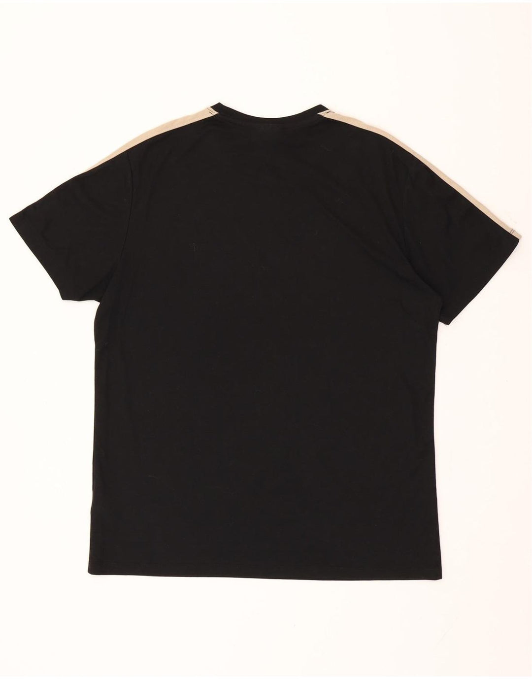 T-shirt grafica da uomo DKNY Top grande in cotone color block nero