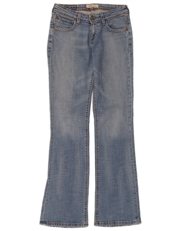 Jeans Levi's 572 Bootcut da donna W28 L34 cotone blu