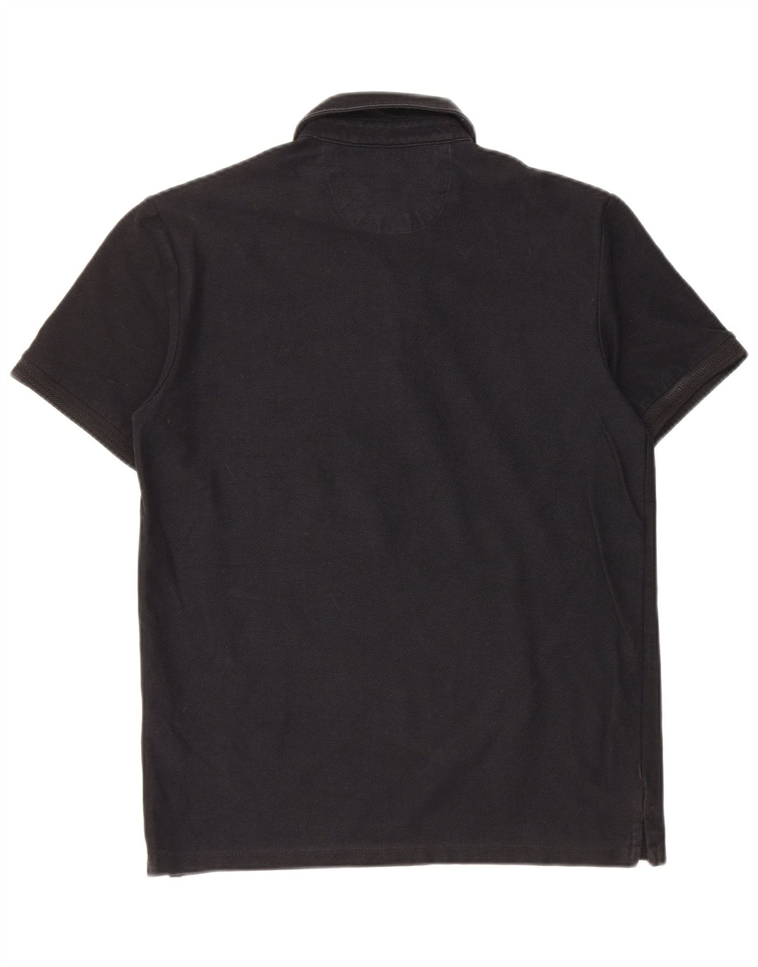 Polo Zara da uomo piccola in cotone nero