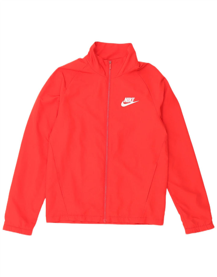 Giacca da tuta da uomo NIKE piccola rossa in poliestere