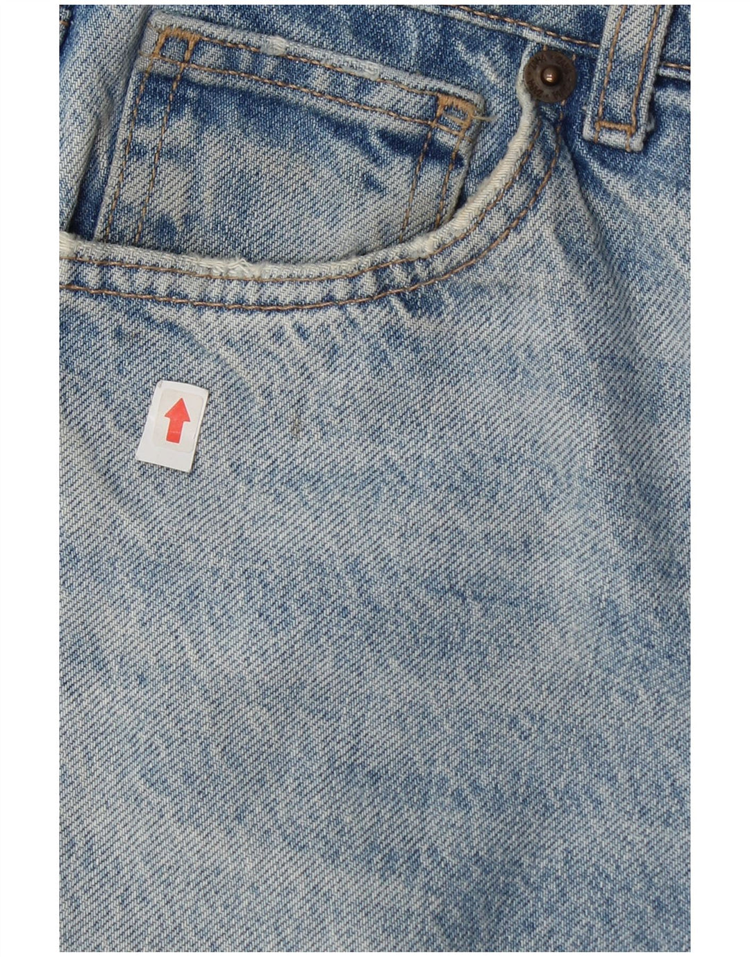Jeans larghi da donna Zara EU 38 piccoli W28 L29 blu
