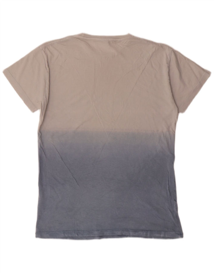 NORTH SAILS T-shirt grafica da uomo Top in cotone color block grigio medio