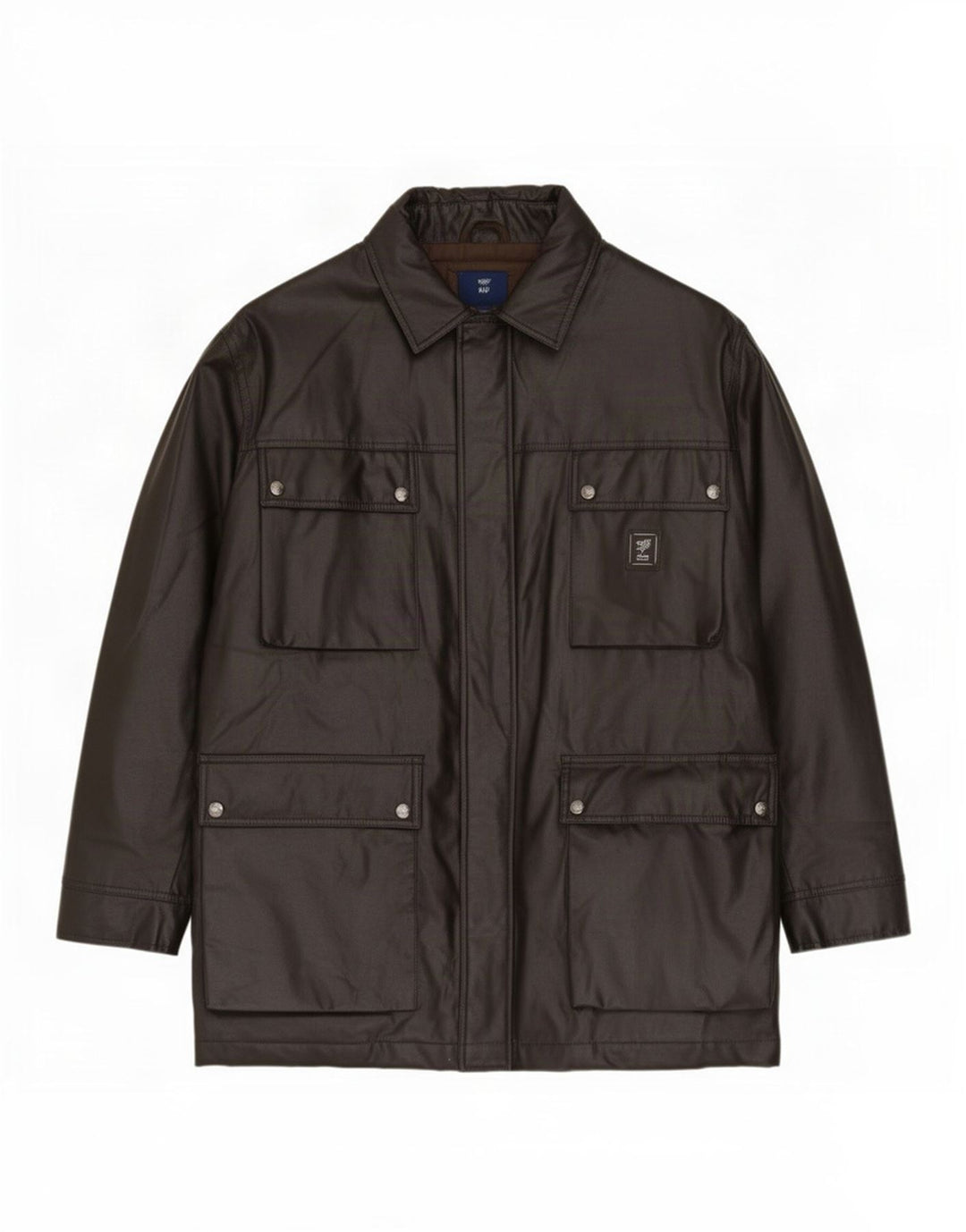 Giacca utility da uomo Piero Guidi UK 40 Large in cotone nero