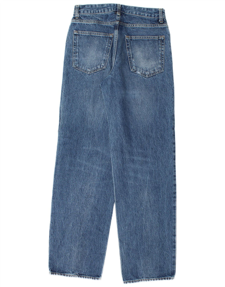 Jeans dritti da donna Zara EU 38 piccoli W28 L32 blu