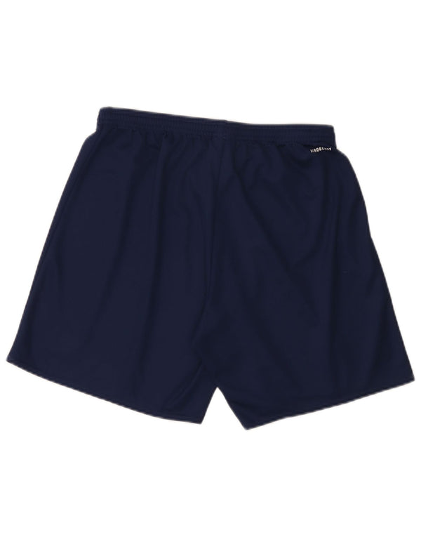 Pantaloncini sportivi ADIDAS Aeroready da uomo medio in poliestere blu navy