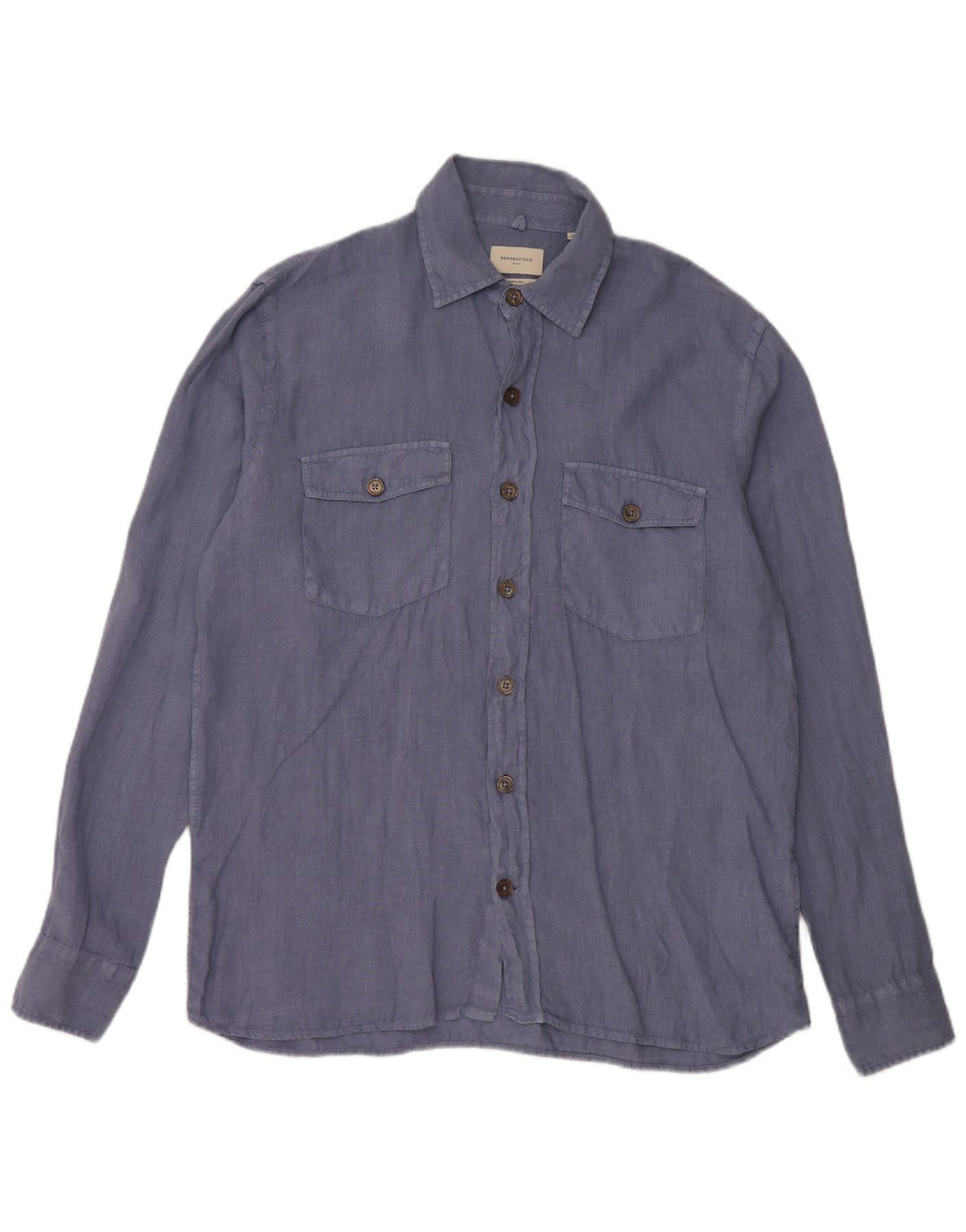 Camicia da uomo BROOKSFIELD taglia 39 blu medio