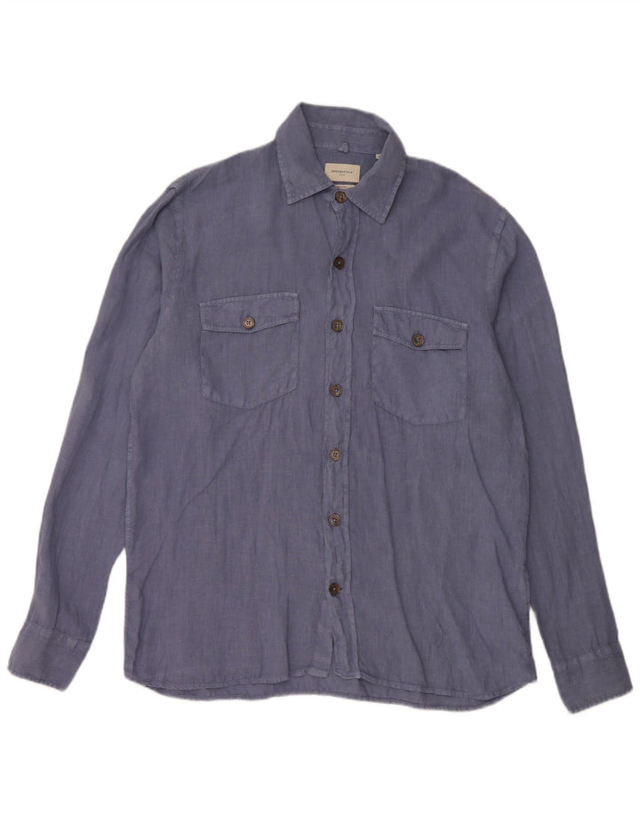 Camicia da uomo BROOKSFIELD taglia 39 blu medio