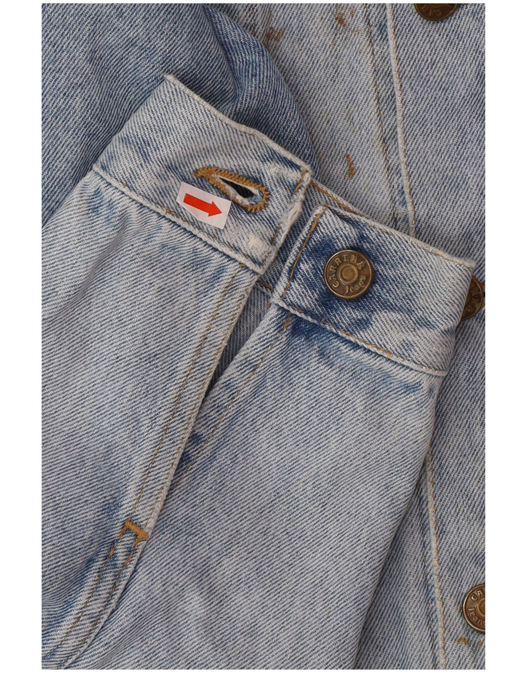 Giacca di jeans da uomo CARRERA UK 40 grande blu