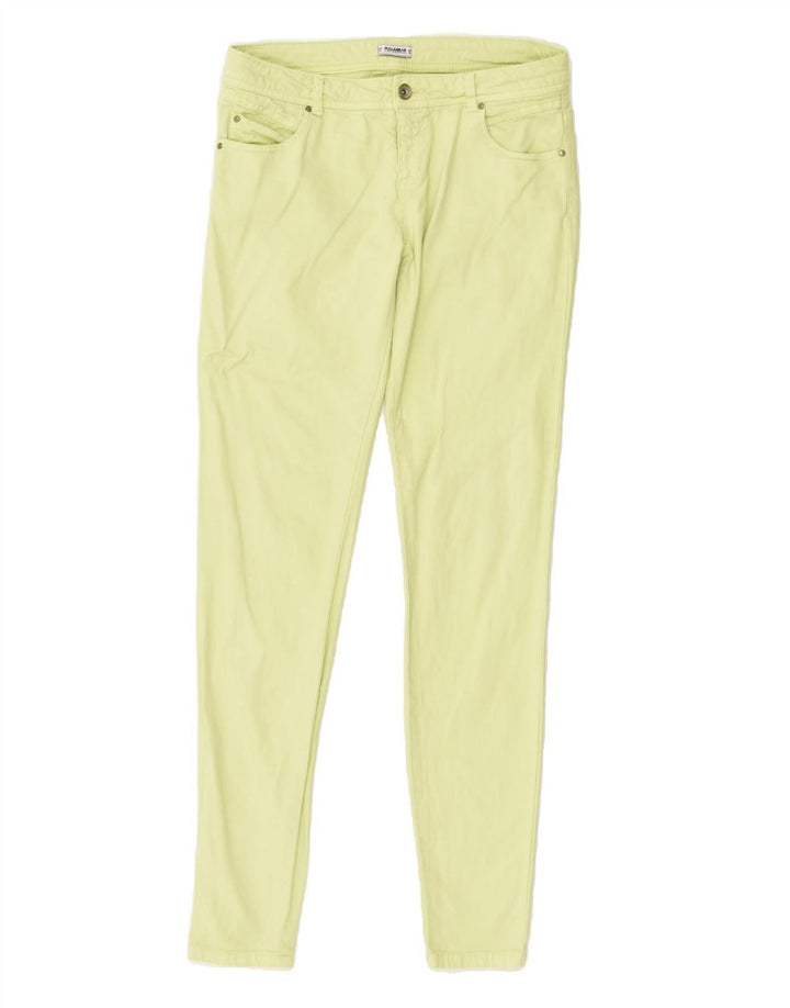 PULL & BEAR Womens Skinny Casual Trousers EU 40 Medium W32 L32 Green | Vintage Pull & Bear | Thrift | Second-Hand Pull & Bear | Used Clothing | Messina Hembry 