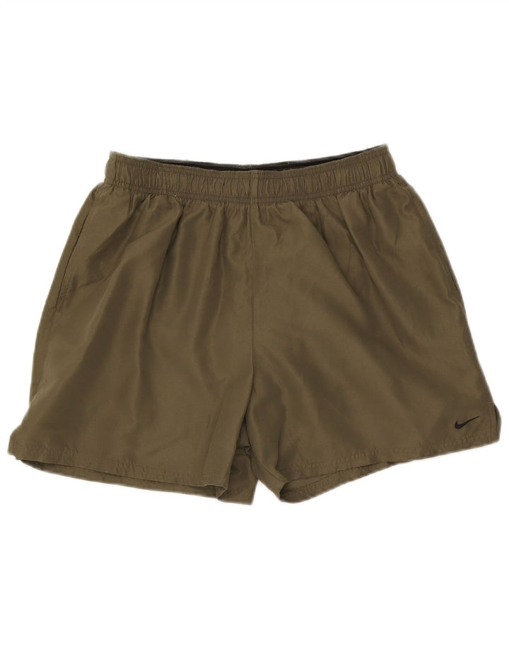 Pantaloncini sportivi Nike da uomo grandi color kaki