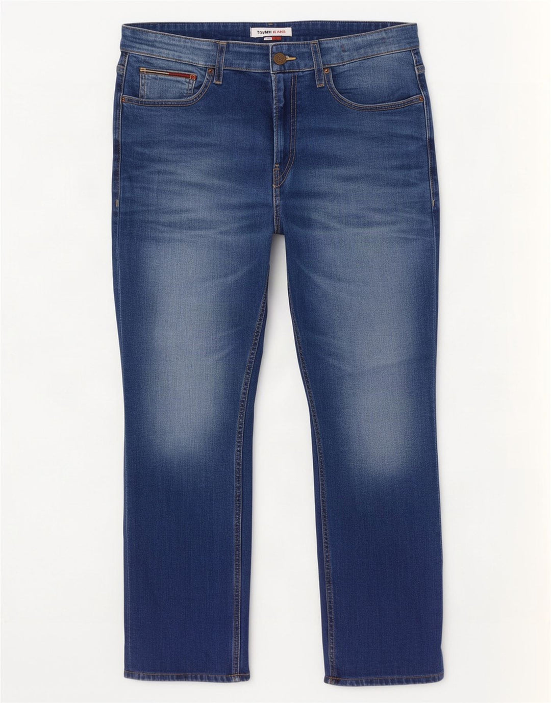 Jeans slim da uomo Tommy Hilfiger W32 L32 cotone blu