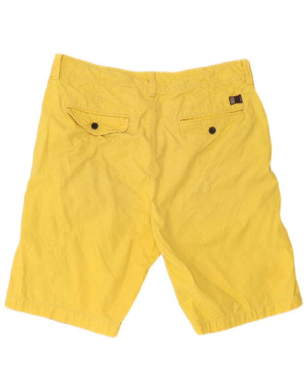 Pantaloncini chino da uomo Timberland Earthkeepers W34 Large in cotone giallo