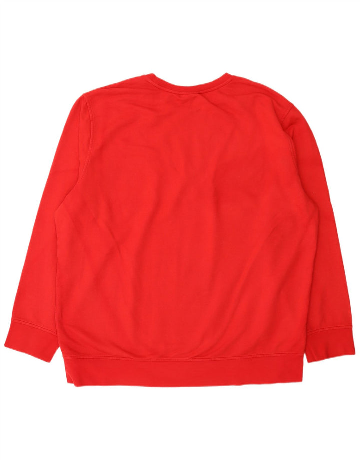 Felpa da uomo Timberland Maglione 3XL Cotone rosso