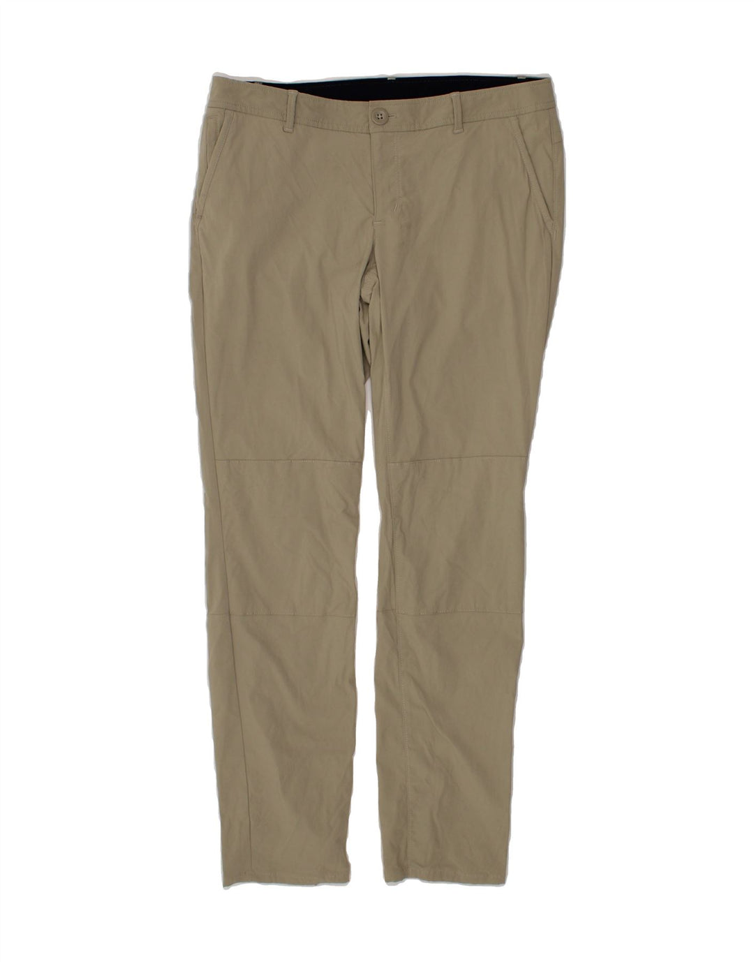 EDDIE BAUER Womens Slim Chino Trousers US 8 Medium W30 L30 Beige Nylon Vintage Eddie Bauer and Second-Hand Eddie Bauer from Messina Hembry 