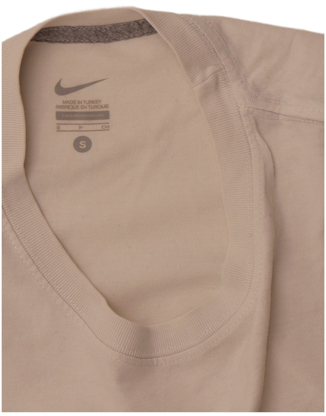 T-shirt grafica da uomo NIKE Top piccola bianca