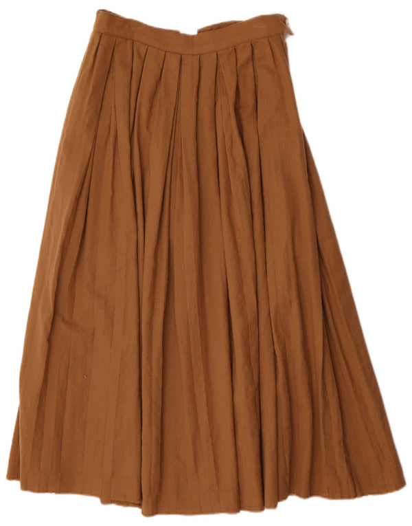 Gonna svasata a vita alta da donna Marella UK 12 media W26 marrone