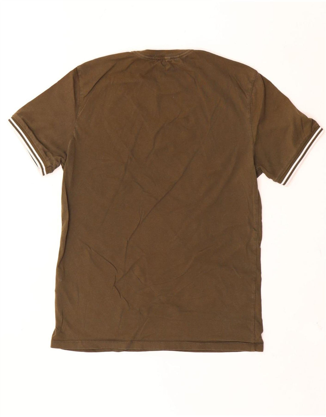T-shirt da uomo REISS Top piccola in cotone kaki