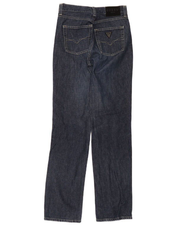 Jeans dritti da donna Guess W27 L30 cotone blu