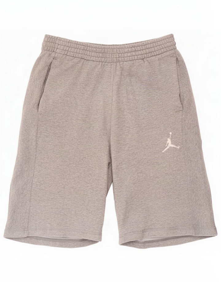 Pantaloncini sportivi Jordan da uomo grigio medio chiazzato