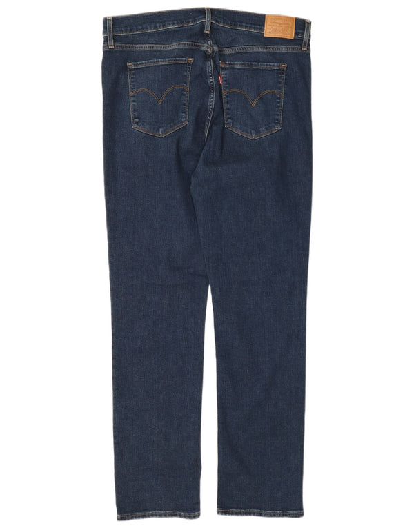 Levi's Donna 314 Jeans dritti modellanti W32 L32 cotone blu navy