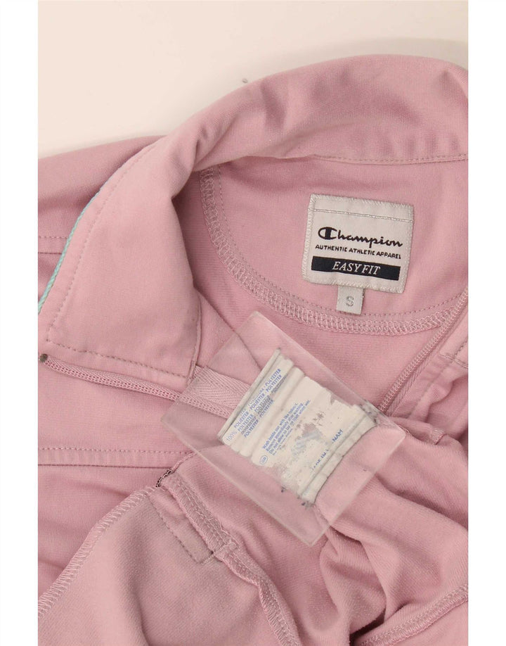 Giacca sportiva oversize da donna Champion Easy Fit UK 10 Small Rosa