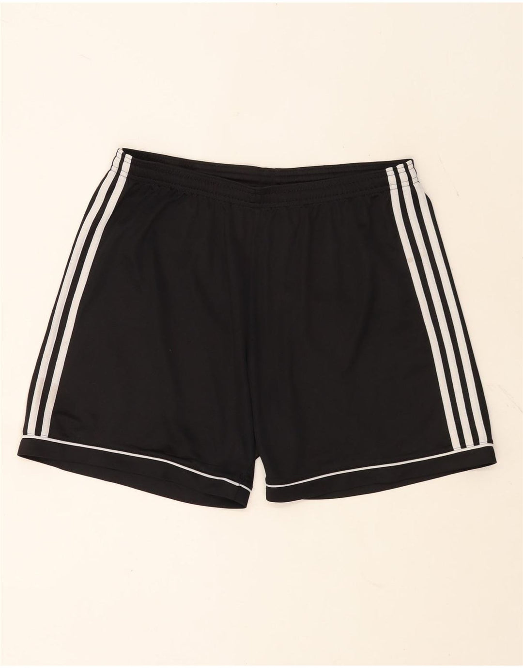 Pantaloncini sportivi ADIDAS Climalite da uomo grandi in poliestere nero