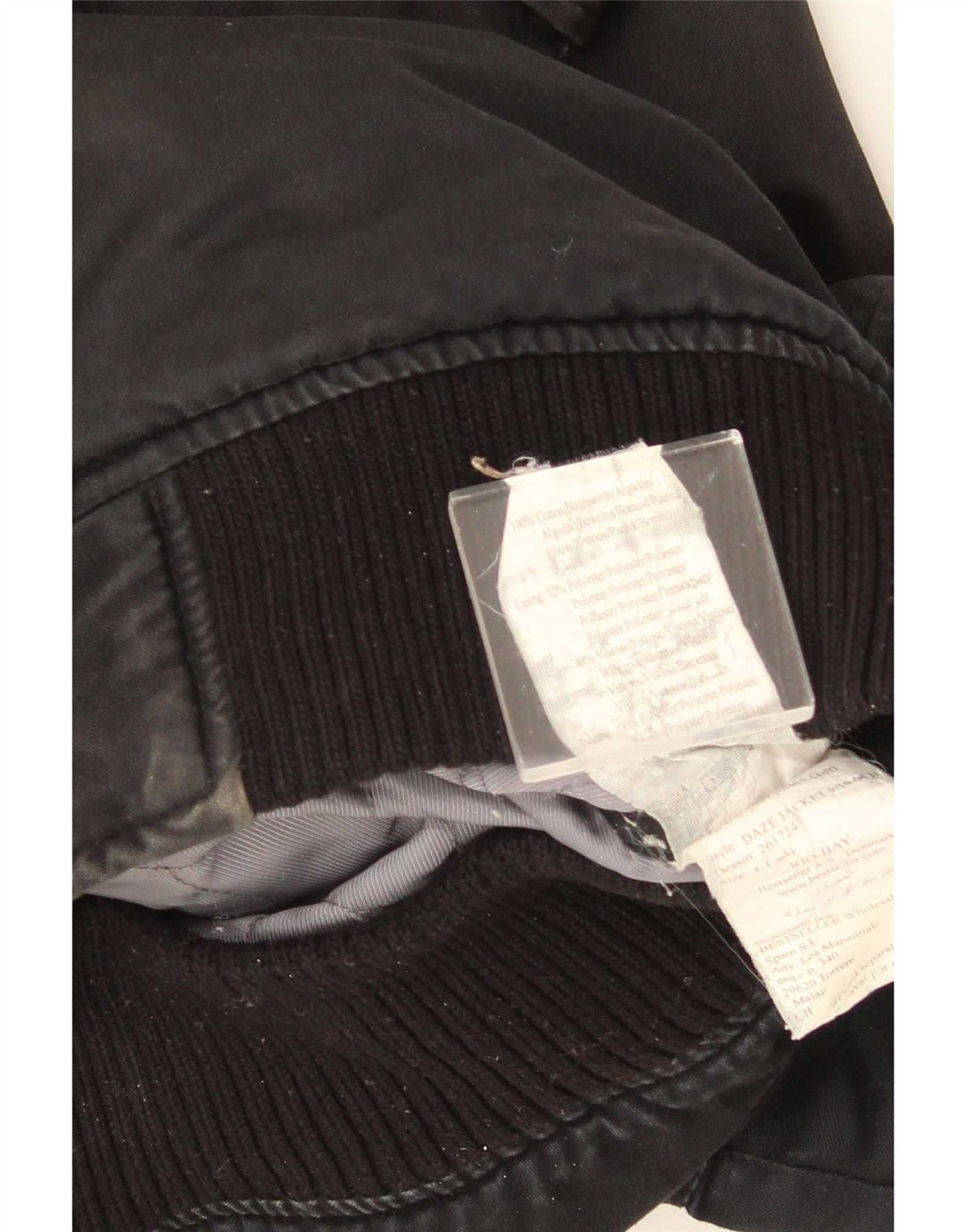 Giacca multiuso da uomo Jack & Jones UK 40 grande cotone nero