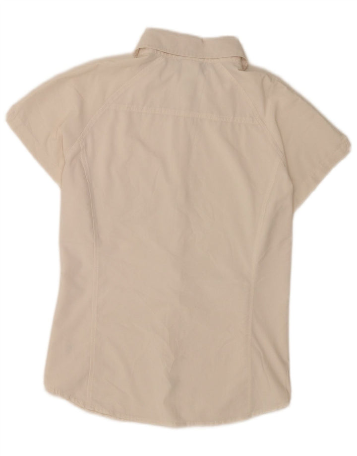 Camicia da donna a maniche corte con vestibilità regolare The North Face UK 12 Beige medio