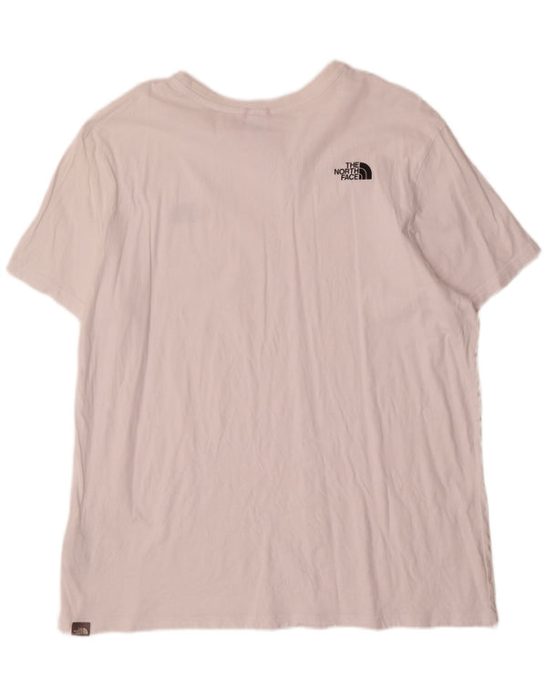 T-shirt grafica da uomo The North Face Top 2XL cotone bianco