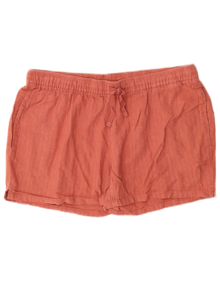 Pantaloncini chino da donna PATAGONIA piccoli W27 canapa a righe marrone