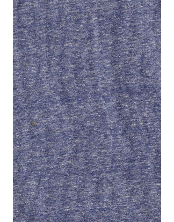 T-shirt da uomo Superdry Top in cotone chiazzato blu medio