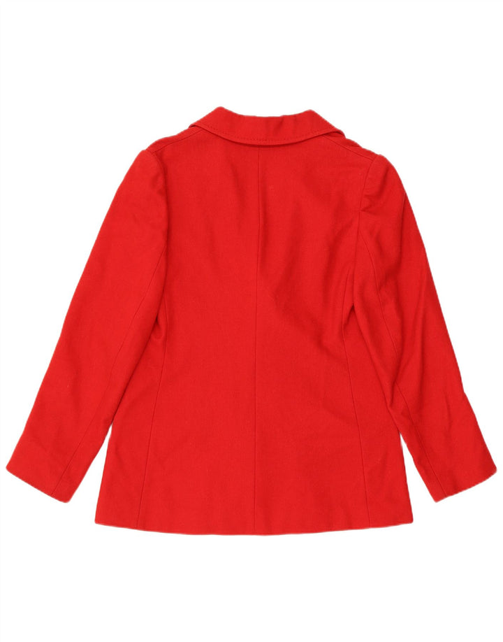 Giacca blazer vintage da donna a 3 bottoni IT 44 rosso medio classico