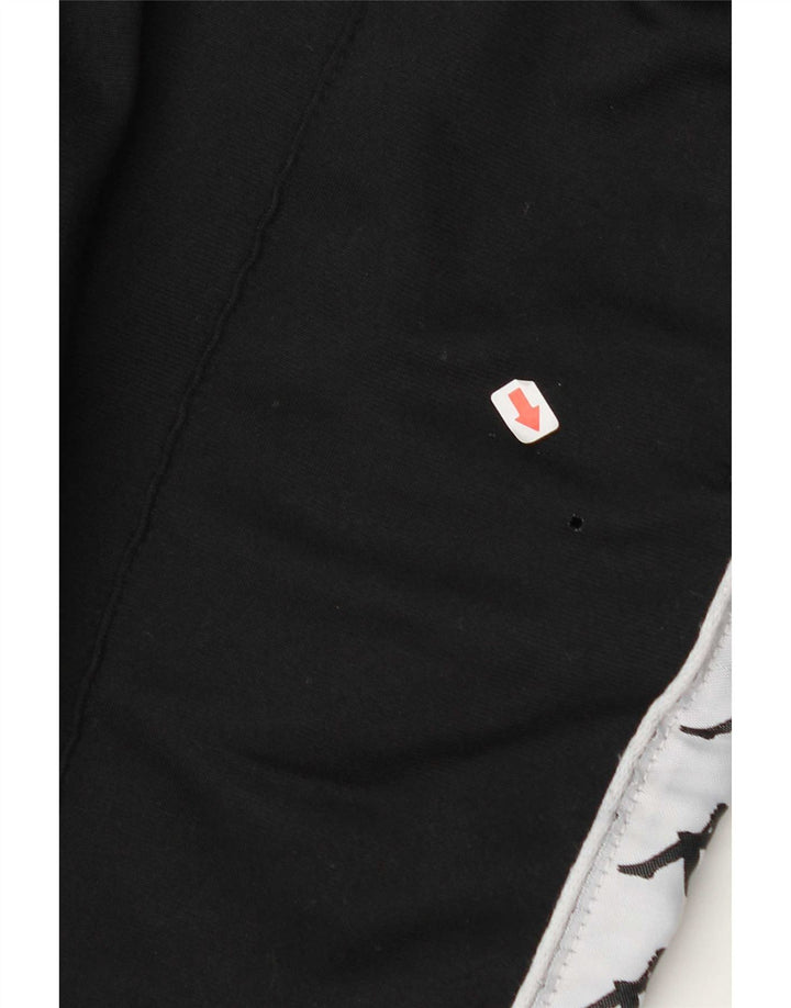 Pantaloni da tuta con grafica Kappa da uomo Joggers Medium Black Colourblock